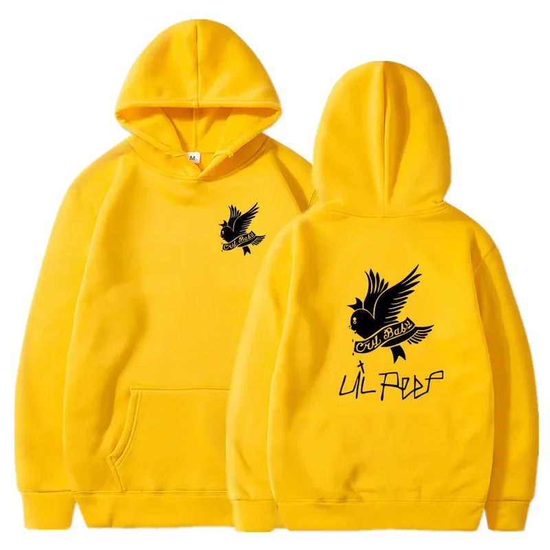 Moletons com capuz Lil Peep para homens e mulheres, Love Hoodies, Cry Baby Hoodi