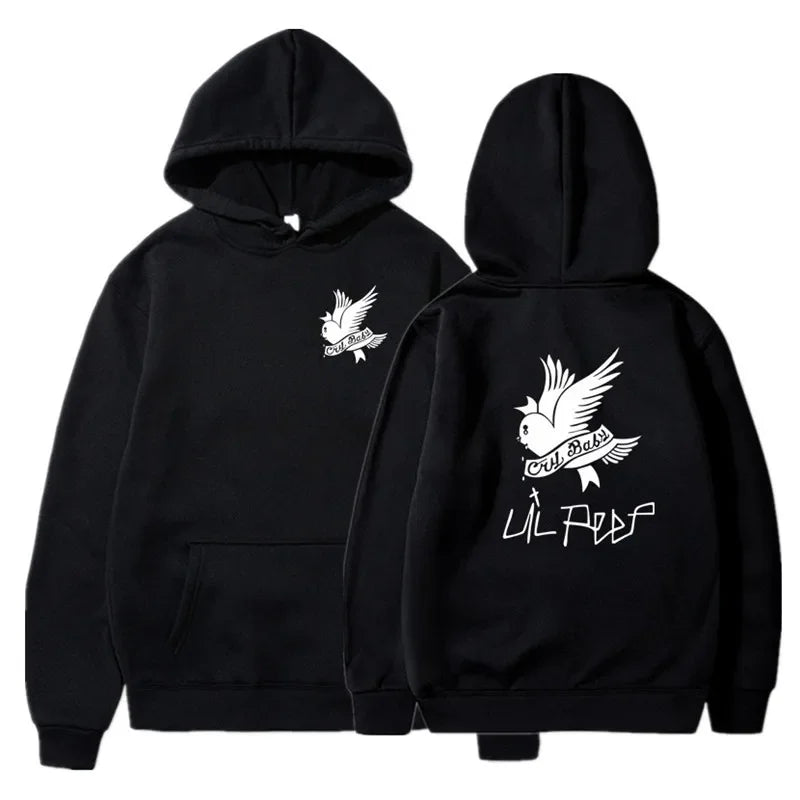 Moletons com capuz Lil Peep para homens e mulheres, Love Hoodies, Cry Baby Hoodi