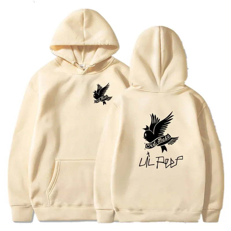 Moletons com capuz Lil Peep para homens e mulheres, Love Hoodies, Cry Baby Hoodi