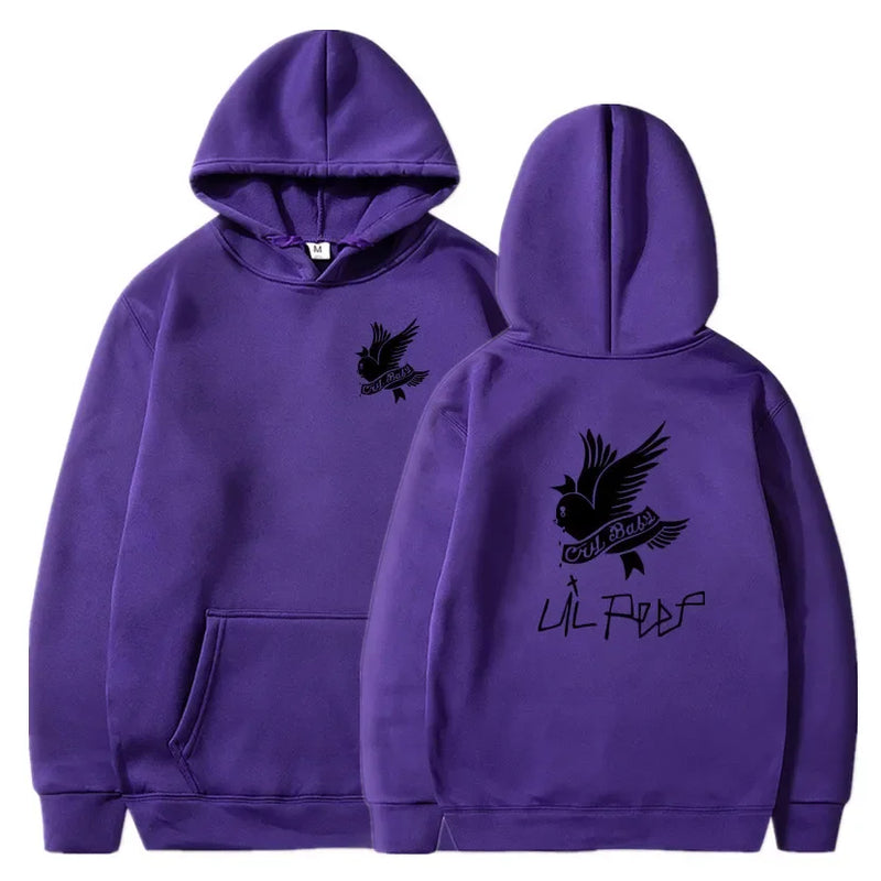 Moletons com capuz Lil Peep para homens e mulheres, Love Hoodies, Cry Baby Hoodi