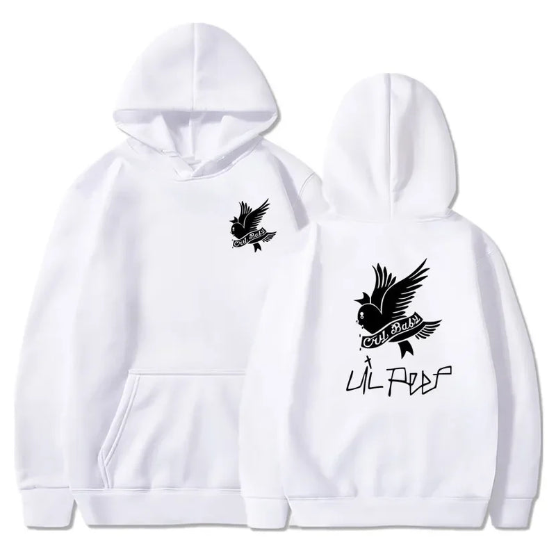 Moletons com capuz Lil Peep para homens e mulheres, Love Hoodies, Cry Baby Hoodi