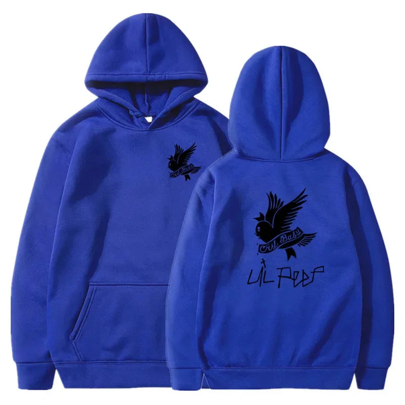 Moletons com capuz Lil Peep para homens e mulheres, Love Hoodies, Cry Baby Hoodi